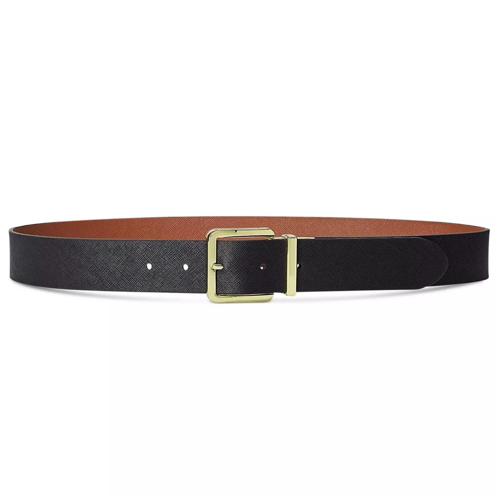 BRAND NEW Lauren by Ralph Lauren Reversible Belt - Black / Brown - Size M